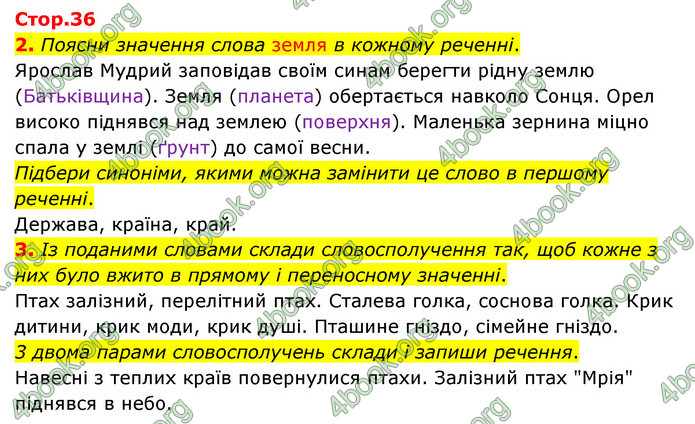 ГДЗ Українська мова 4 клас Чабайовська 1 частина