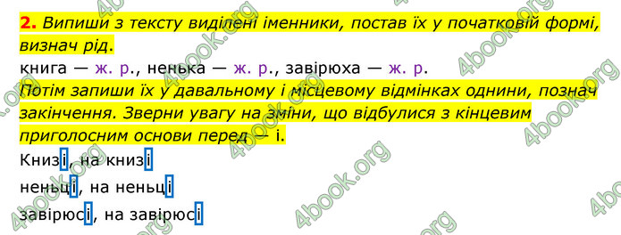 ГДЗ Українська мова 4 клас Чабайовська 1 частина