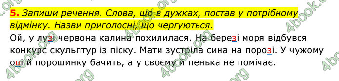 ГДЗ Українська мова 4 клас Чабайовська 1 частина