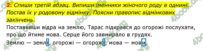 ГДЗ Українська мова 4 клас Чабайовська 1 частина