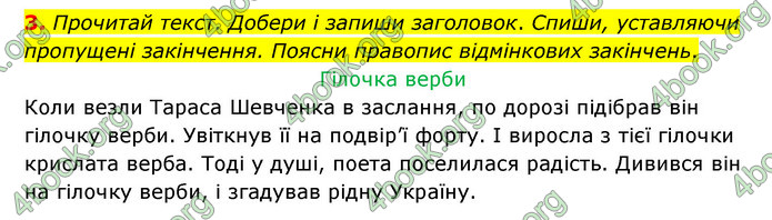 ГДЗ Українська мова 4 клас Чабайовська 1 частина