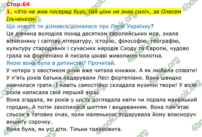 ГДЗ Українська мова 4 клас Чабайовська 1 частина