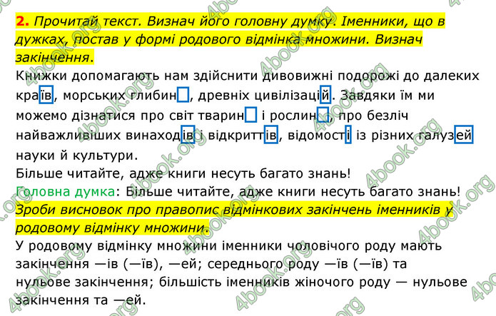 ГДЗ Українська мова 4 клас Чабайовська 1 частина