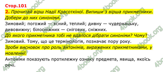 ГДЗ Українська мова 4 клас Чабайовська 1 частина