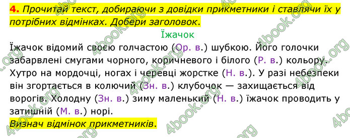 ГДЗ Українська мова 4 клас Чабайовська 1 частина