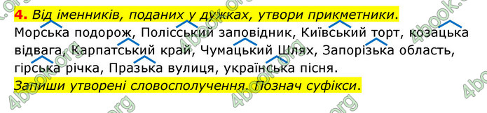 ГДЗ Українська мова 4 клас Чабайовська 1 частина