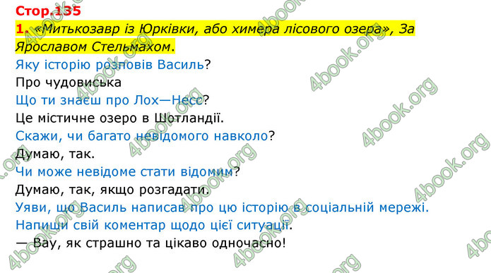 ГДЗ Українська мова 4 клас Чабайовська 1 частина