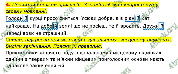 ГДЗ Українська мова 4 клас Чабайовська 1 частина