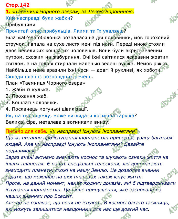 ГДЗ Українська мова 4 клас Чабайовська 1 частина