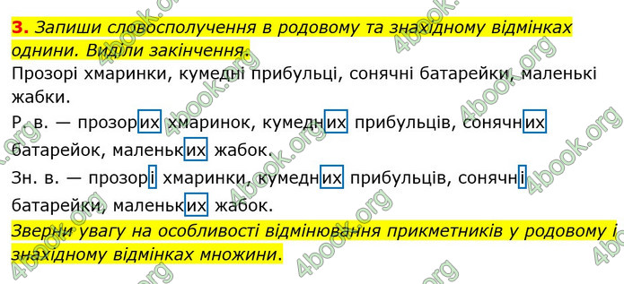 ГДЗ Українська мова 4 клас Чабайовська 1 частина