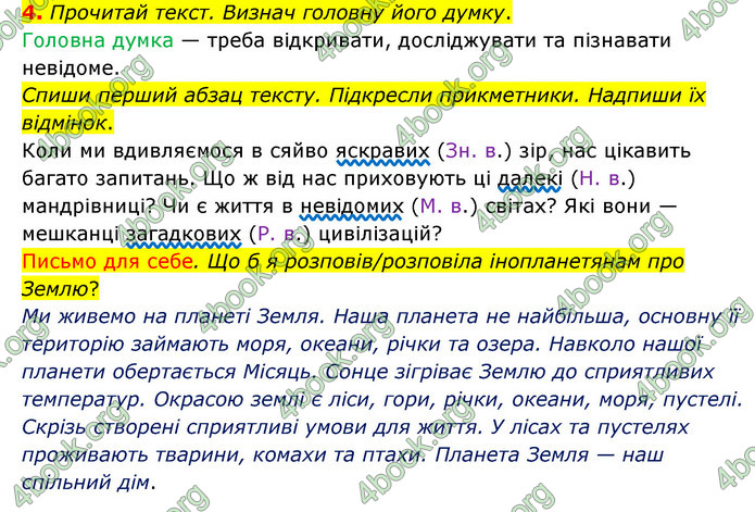 ГДЗ Українська мова 4 клас Чабайовська 1 частина