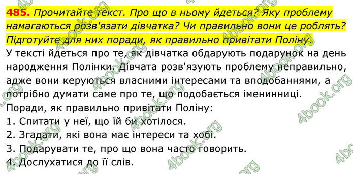 ГДЗ Українська мова 5 клас Голуб 2022