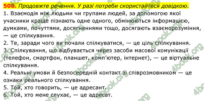 ГДЗ Українська мова 5 клас Голуб 2022