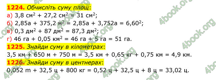 ГДЗ Математика 5 клас Бевз