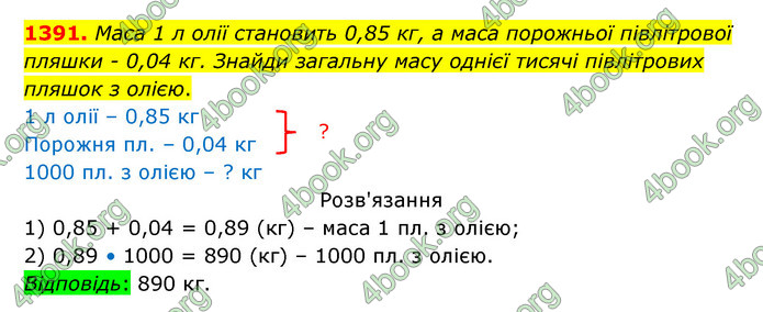 ГДЗ Математика 5 клас Бевз