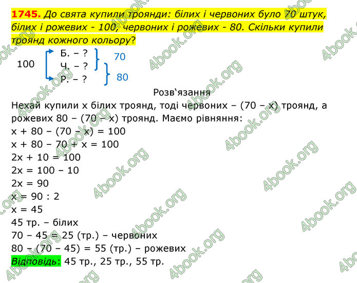 ГДЗ Математика 5 клас Бевз