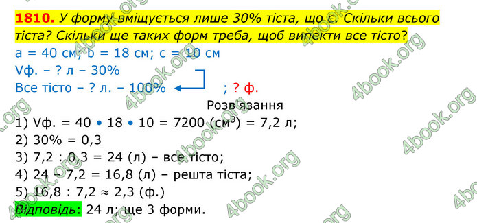 ГДЗ Математика 5 клас Бевз