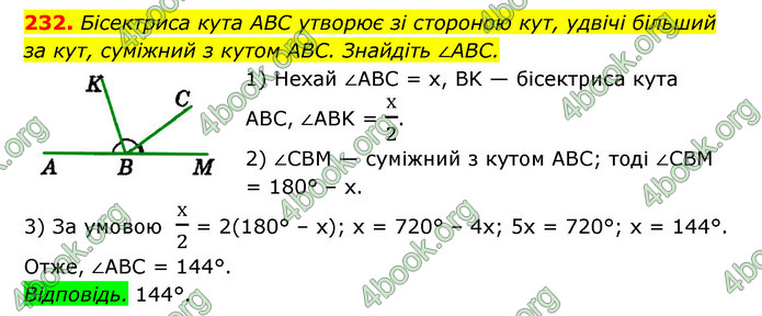 Відповіді Геометрія 7 клас Істер 2015. ГДЗ