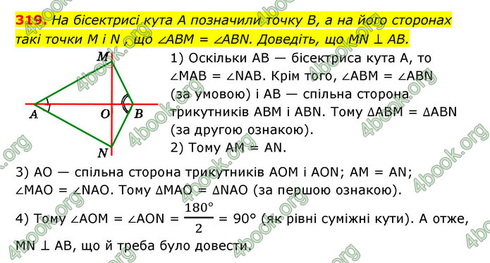 Відповіді Геометрія 7 клас Істер 2015. ГДЗ