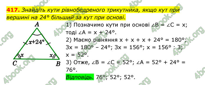 Відповіді Геометрія 7 клас Істер 2015. ГДЗ