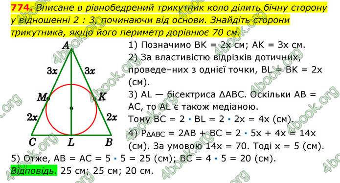 Відповіді Геометрія 7 клас Істер 2015. ГДЗ