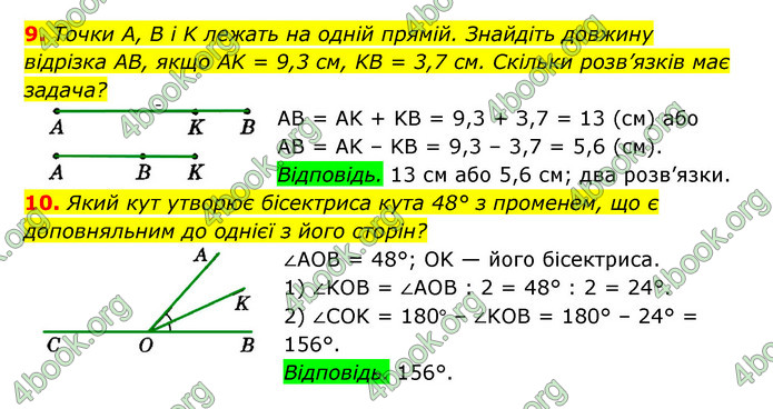 Відповіді Геометрія 7 клас Істер 2015. ГДЗ