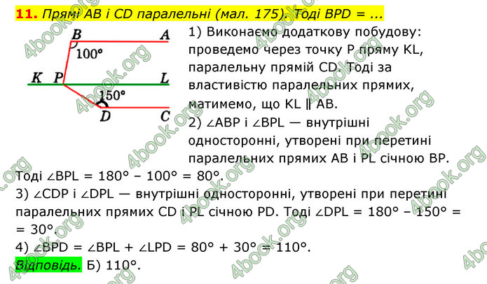 Відповіді Геометрія 7 клас Істер 2015. ГДЗ