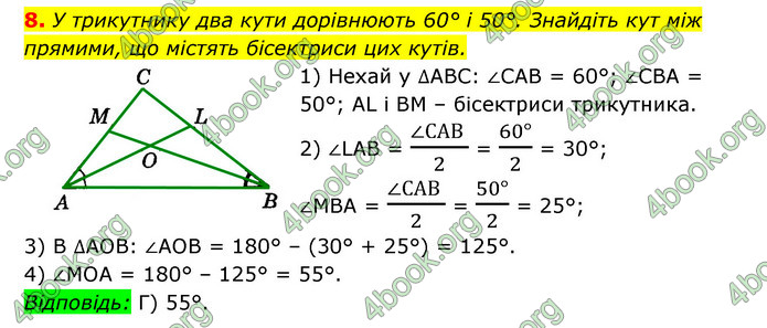 Відповіді Геометрія 7 клас Істер 2015. ГДЗ