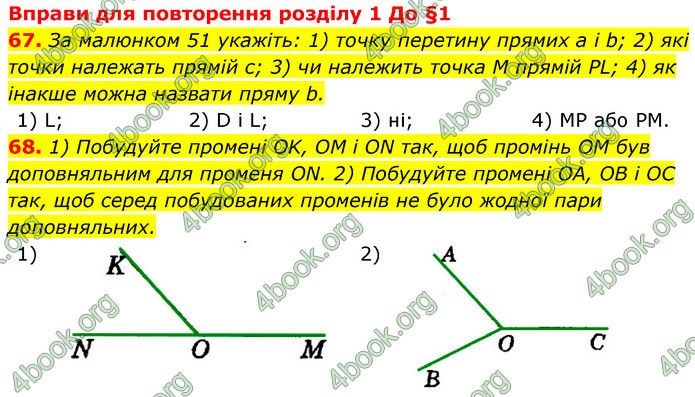 ГДЗ Геометрія 7 клас Істер 2020