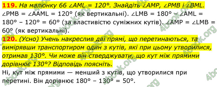 ГДЗ Геометрія 7 клас Істер 2020