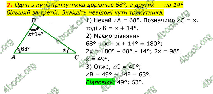 ГДЗ Геометрія 7 клас Істер 2020