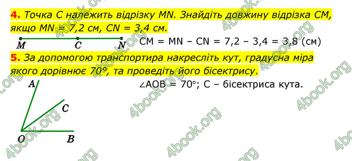 ГДЗ Геометрія 7 клас Істер 2020