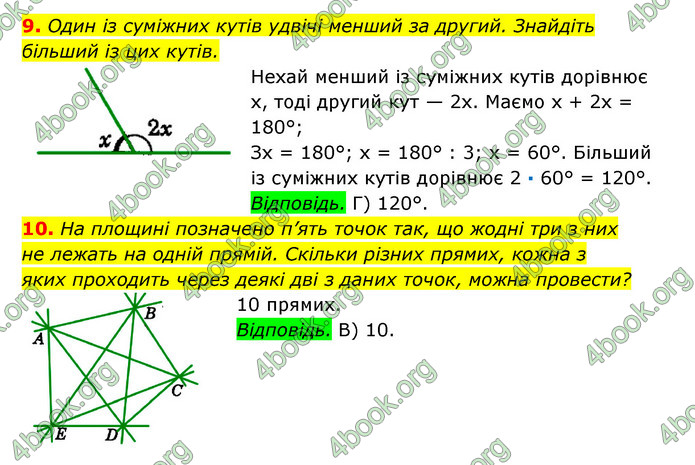 ГДЗ Геометрія 7 клас Істер 2020