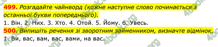 Відповіді Українська мова 6 клас Єрмоленко