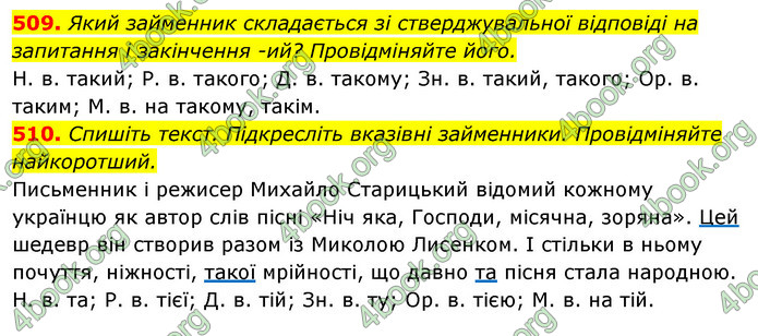 Відповіді Українська мова 6 клас Єрмоленко