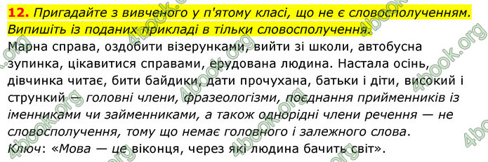 Решебник Українська мова 6 класс Ворон - ГДЗ, ответы