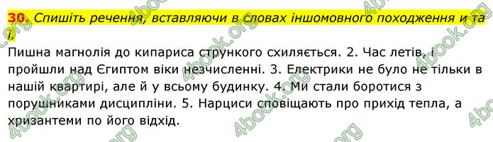 Решебник Українська мова 6 класс Ворон - ГДЗ, ответы