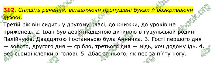 Решебник Українська мова 6 класс Ворон