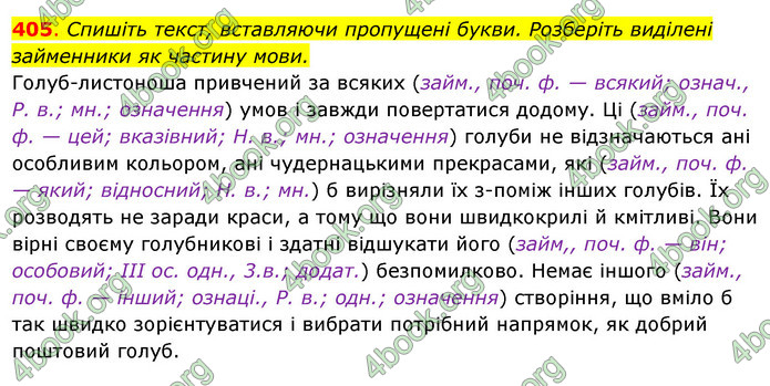 Решебник Українська мова 6 класс Ворон - ГДЗ, ответы