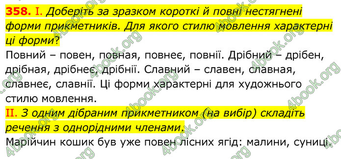 Українська мова 6 клас Заболотний. ГДЗ