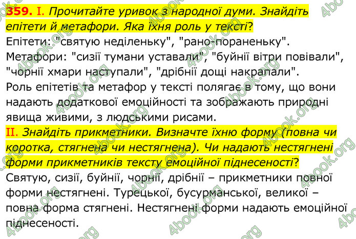 Українська мова 6 клас Заболотний. ГДЗ