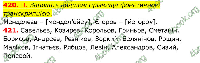 Українська мова 6 клас Заболотний. ГДЗ