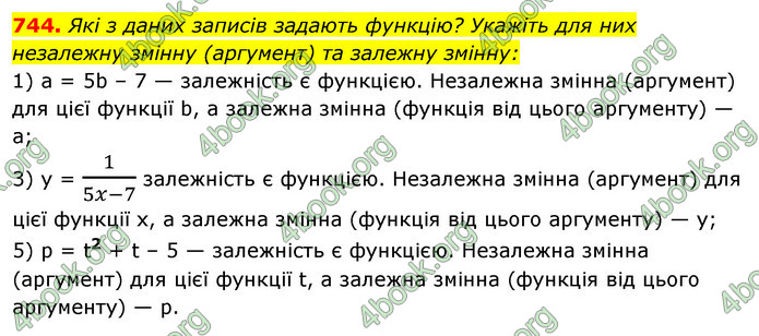 ГДЗ Алгебра 7 клас Істер 2020