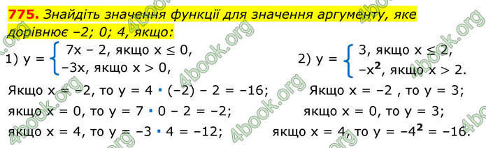 ГДЗ Алгебра 7 клас Істер 2020
