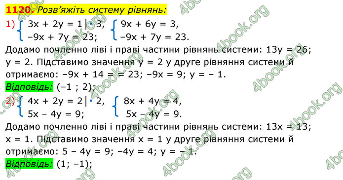 ГДЗ Алгебра 7 клас Істер 2020