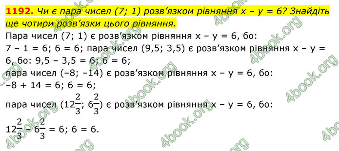 ГДЗ Алгебра 7 клас Істер 2020