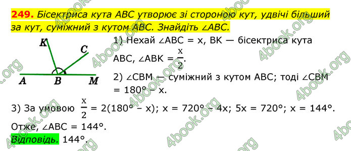 ГДЗ Геометрія 7 клас Істер 2020