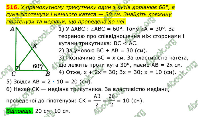 ГДЗ Геометрія 7 клас Істер 2020