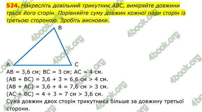 ГДЗ Геометрія 7 клас Істер 2020