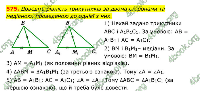 ГДЗ Геометрія 7 клас Істер 2020